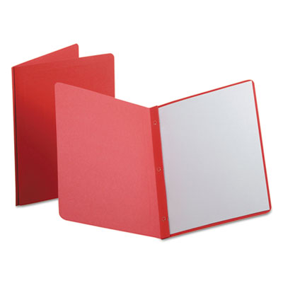 Report Cover, Three-Prong Fastener, 0.5" Capacity, 8.5 X 11,