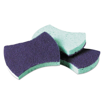 Power Sponge #3000, 2.8 X 4.5, 0.6" Thick, Blue/teal, 20/car