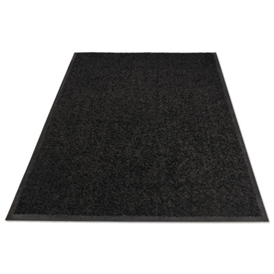 Platinum Series Walk-Off Indoor Wiper Mat, Rectangular, Blac