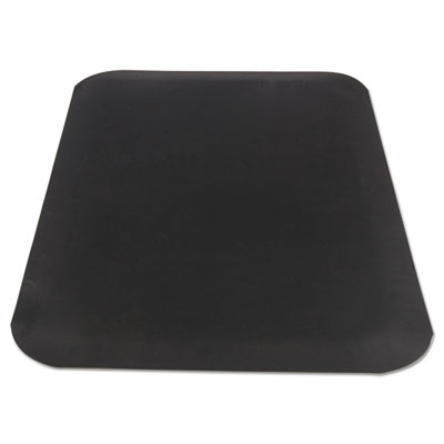 Pro Top Anti-Fatigue Mat, Rectangular, Black Closed Cell Sur