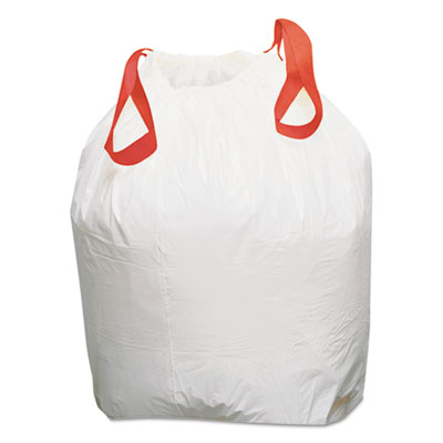 Heavy-Duty Trash Bags, Drawstring, 13 gal, 24.5" x 27.38", W