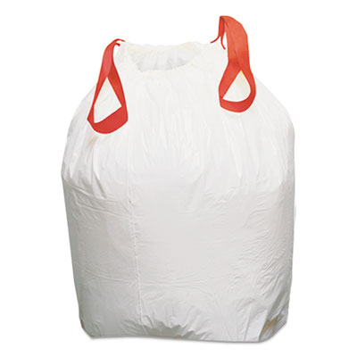 Heavy-Duty Trash Bags, Drawstring, 13 gal, 24.5" x 27.38", W
