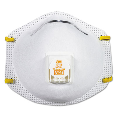 Particulate Respirator w/Cool Flow Exhalation Valve, Standar