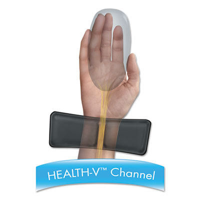 Memory Foam Keyboard Palm Support with Microban Protection,