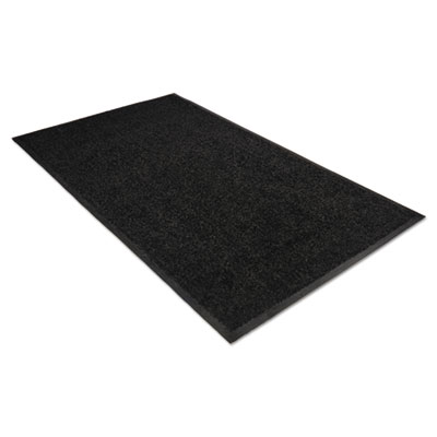 Platinum Series Walk-Off Indoor Wiper Mat, Rectangular, Blac