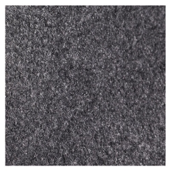 EcoStep Wiper Mat, Rectangular, Charcoal Gray Cut Pile Surfa