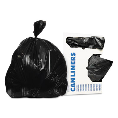 Linear Low-Density Can Liners, 30 Gal, 0.65 Mil, 30" X 36",
