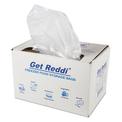 Get Reddi Freezer Food Storage Bags for Full-Size Bun Pans, 