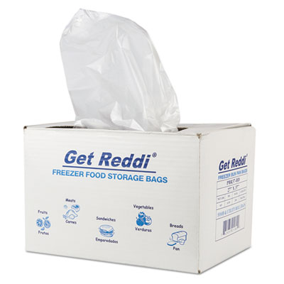 Get Reddi Freezer Food Storage Bags for Full-Size Bun Pans,