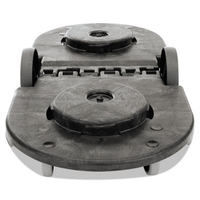 BRUTE Tandem Dolly, Two-Container, 300 lb Capacity, 20.25w x