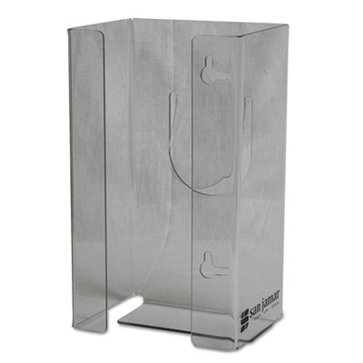 Clear Plexiglas Disposable Glove Dispenser, 1-Box, Plexiglas