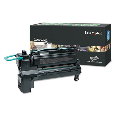 C792x4kg Return Program Extra High-Yield Toner, 17,000 Page-