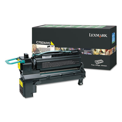 C792x4yg Return Program Extra High-Yield Toner, 17,000 Page-