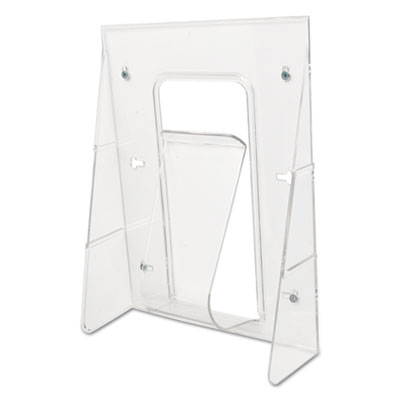 Stand-Tall Wall-Mount Literature Rack, Magazine, 9.13w X 3.2