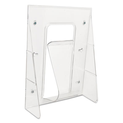 Stand-Tall Wall-Mount Literature Rack, Magazine, 9.13w X 3.2