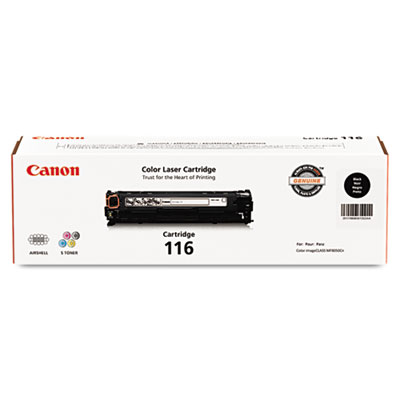1980b001 (116) Toner, 2,300 Page-Yield, Black