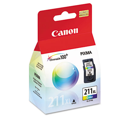 2975b001 (cl-211xl) High-Yield Ink, 349 Page-Yield, Tri-Colo
