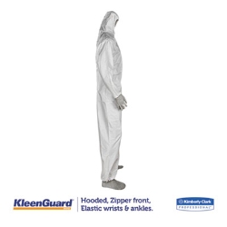 A35 Liquid And Particle Protection Coveralls, Zipper Front,