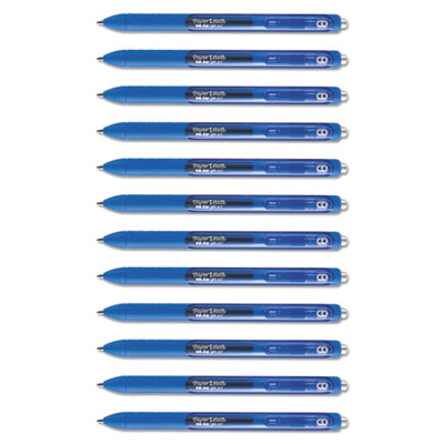 Inkjoy Gel Pen, Retractable, Medium 0.7 Mm, Blue Ink, Blue B