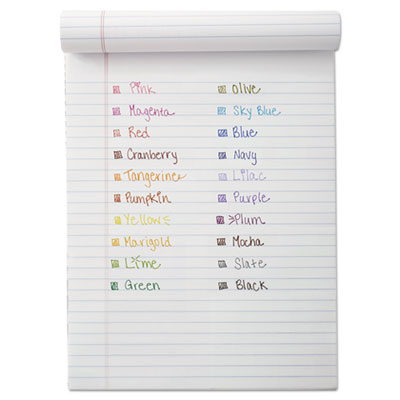Point Guard Flair Felt Tip Porous Point Pen, Stick, Bold 1.4