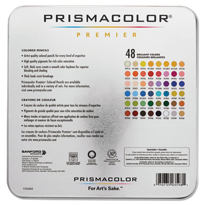Premier Colored Pencil, 3 mm, 2B, Assorted Lead and Barrel C