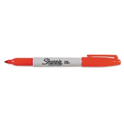 Fine Tip Permanent Marker Value Pack, Fine Bullet Tip, Red,