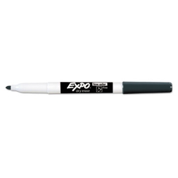 Low-Odor Dry-Erase Marker Value Pack, Fine Bullet Tip, Black