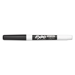 Low-Odor Dry-Erase Marker Value Pack, Fine Bullet Tip, Black