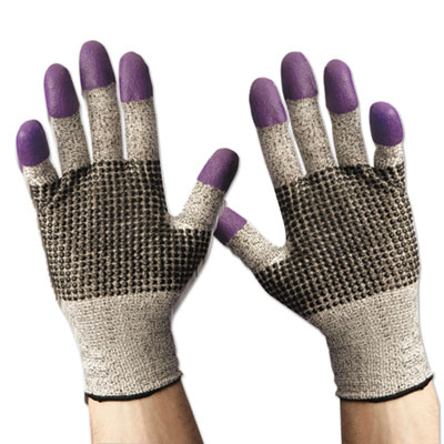 G60 PURPLE NITRILE Cut-Resistant Gloves, EN388: 4340, 9.45"
