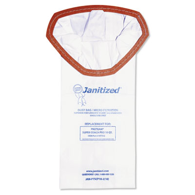 Vacuum Filter Bags Designed to Fit ProTeam Super Coach Pro 1