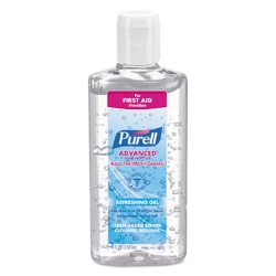 Advanced Hand Sanitizer Refreshing Gel, 4 oz Flip-Cap Bottle