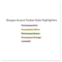 Pocket Style Highlighter Value Pack, Yellow Ink, Chisel Tip,