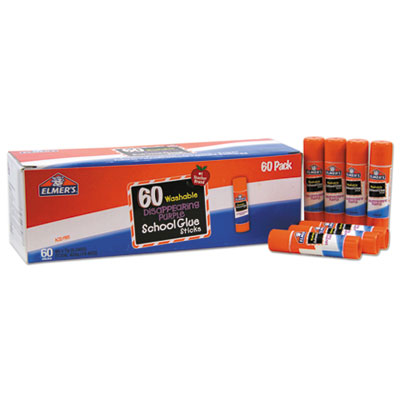 Disappearing Purple All Purpose Glue Sticks, 0.24 Oz, Dries 