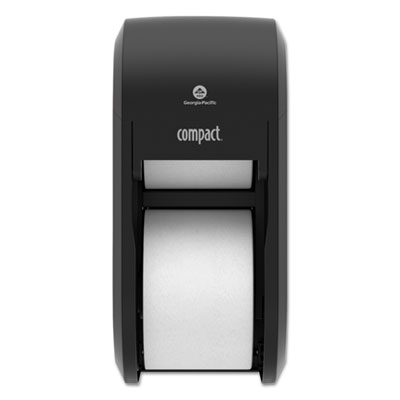 Compact Vertical Double Roll Coreless Tissue Dispenser, 14.0