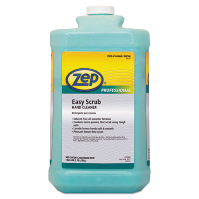 Industrial Hand Cleaner, Easy Scrub, Lemon Scent, 1 gal Bott