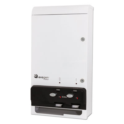 Evogen Feminine Hygiene Dispenser, Metal, 14 x 7.75 x 26.25,