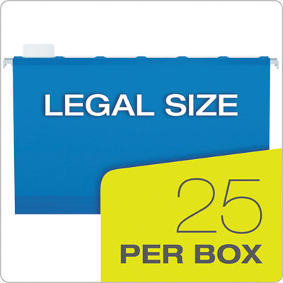 Ready-Tab Colored Reinforced Hanging Folders, Legal Size, 1/