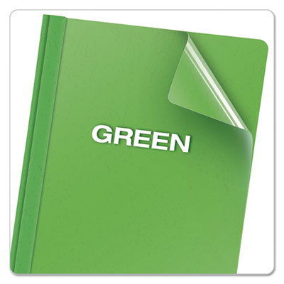 Clear Front Standard Grade Report Cover, Three-Prong Fastene