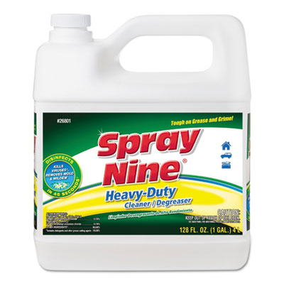 Heavy Duty Cleaner/Degreaser/Disinfectant, 1 gal Bottle
