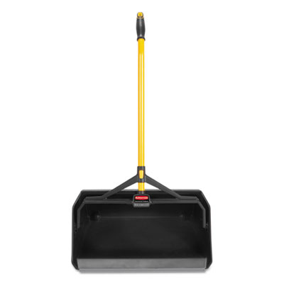 Maximizer Heavy-Duty Stand Up Debris Pan, 20.44 x 29, 32" Ha