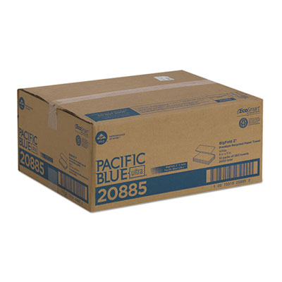 Pacific Blue Ultra Z-Fold Folded Paper Towels, 1-Ply, 8 x 11