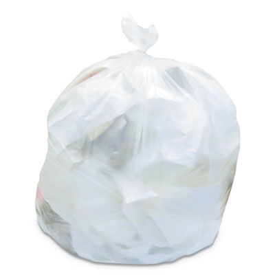 Linear Low-Density Can Liners, 60 Gal, 2 Mil, 38" X 58", Cle