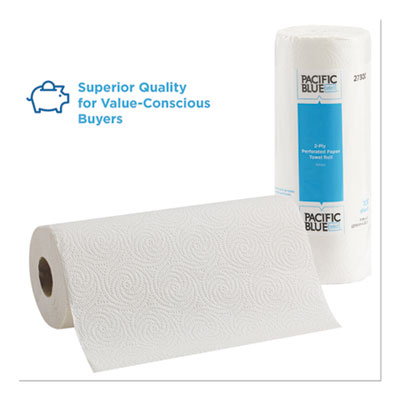Pacific Blue Select Two-Ply Perforated Paper Kitchen Roll To