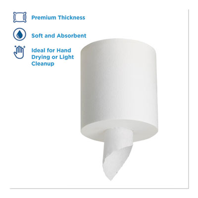 SofPull CenterPull Perforated Paper Towels, 1-Ply, 7.8 x 15,