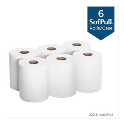 SofPull CenterPull Perforated Paper Towels, 1-Ply, 7.8 x 15,