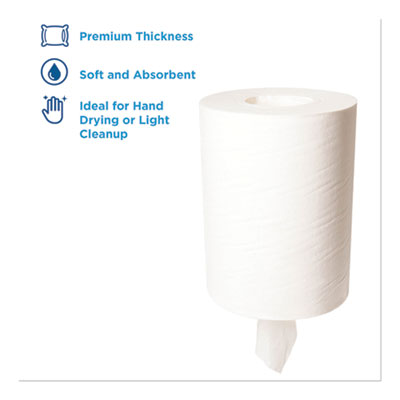 SofPull Premium Junior Capacity Towel, 1-Ply, 7.8 x 14.8, Wh