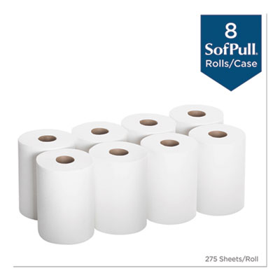 SofPull Premium Junior Capacity Towel, 1-Ply, 7.8 x 14.8, Wh