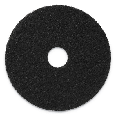 Stripping Pad, 19" Diameter, Black, 5/Carton