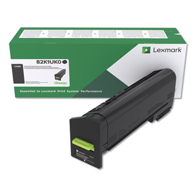 82k1uk0 Return Program Ultra High-Yield Toner, 55,000 Page-Y