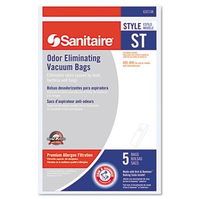 Style ST Disposable Vacuum Bags for SC600 and SC800 Series, 